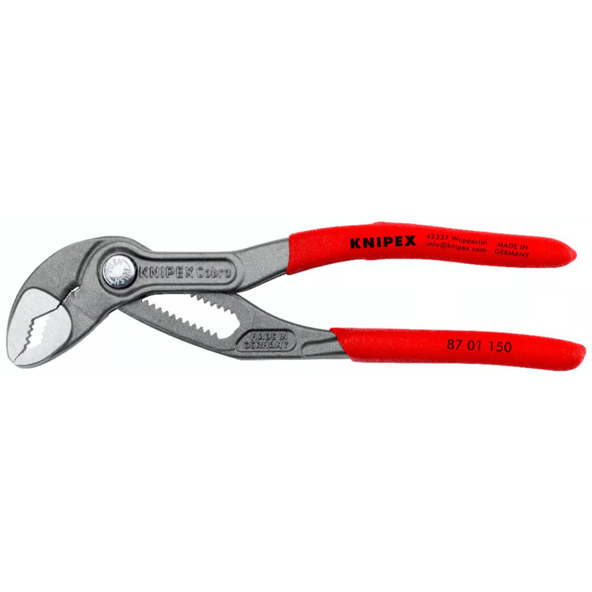 Pince multiprise cobra avec verrouillage 150 mm KNIPEX ouverture 30 - Ø32 mm - 87 01 150