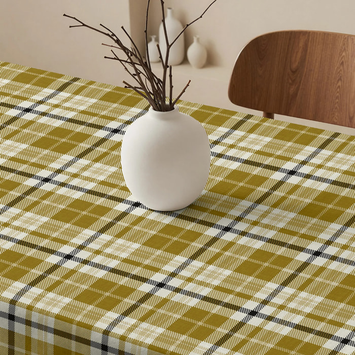 Nappe anti-taches 100% coton Davis Gold