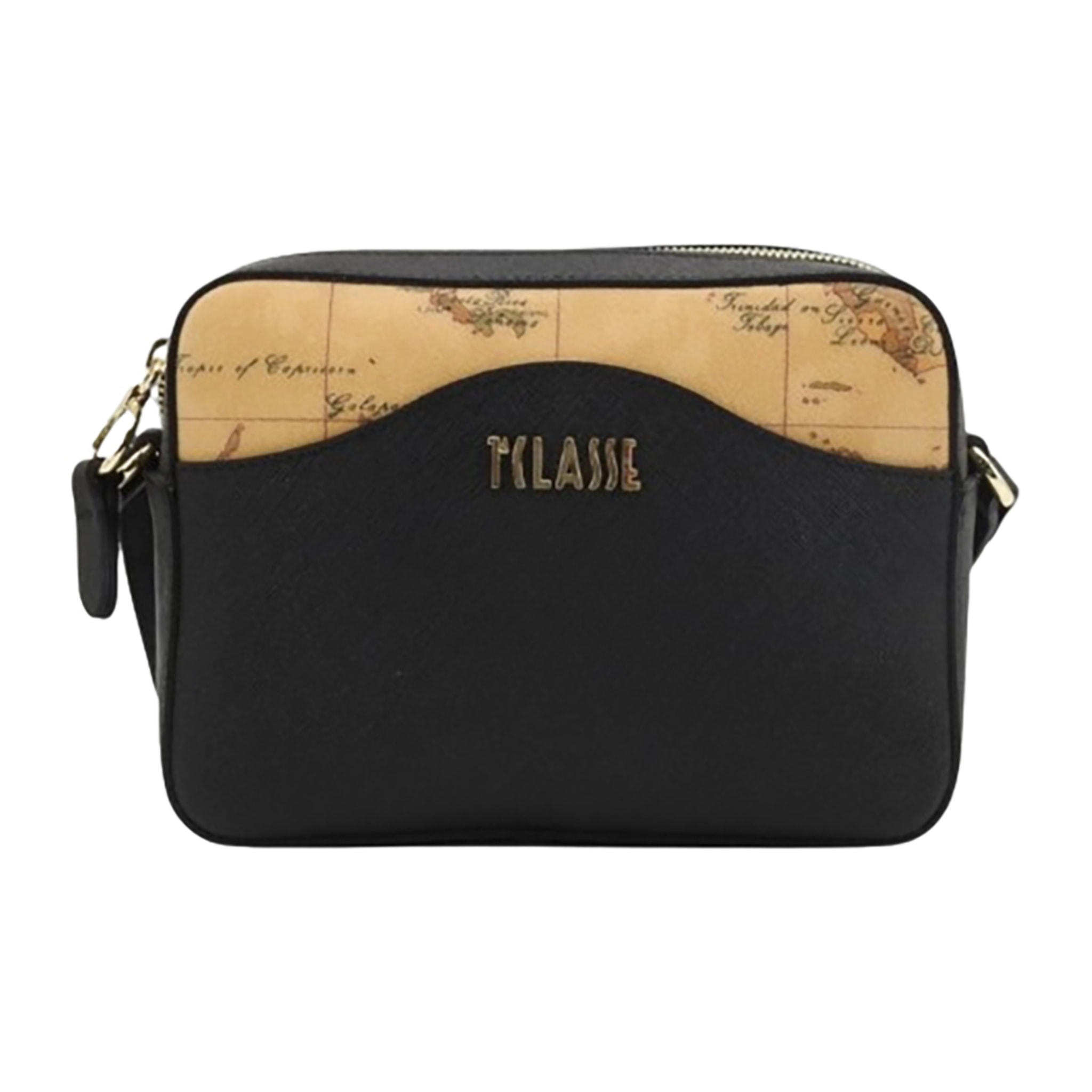 Alviero Martini 1a Classe Tracollina Clutch Donna Nero - Geo