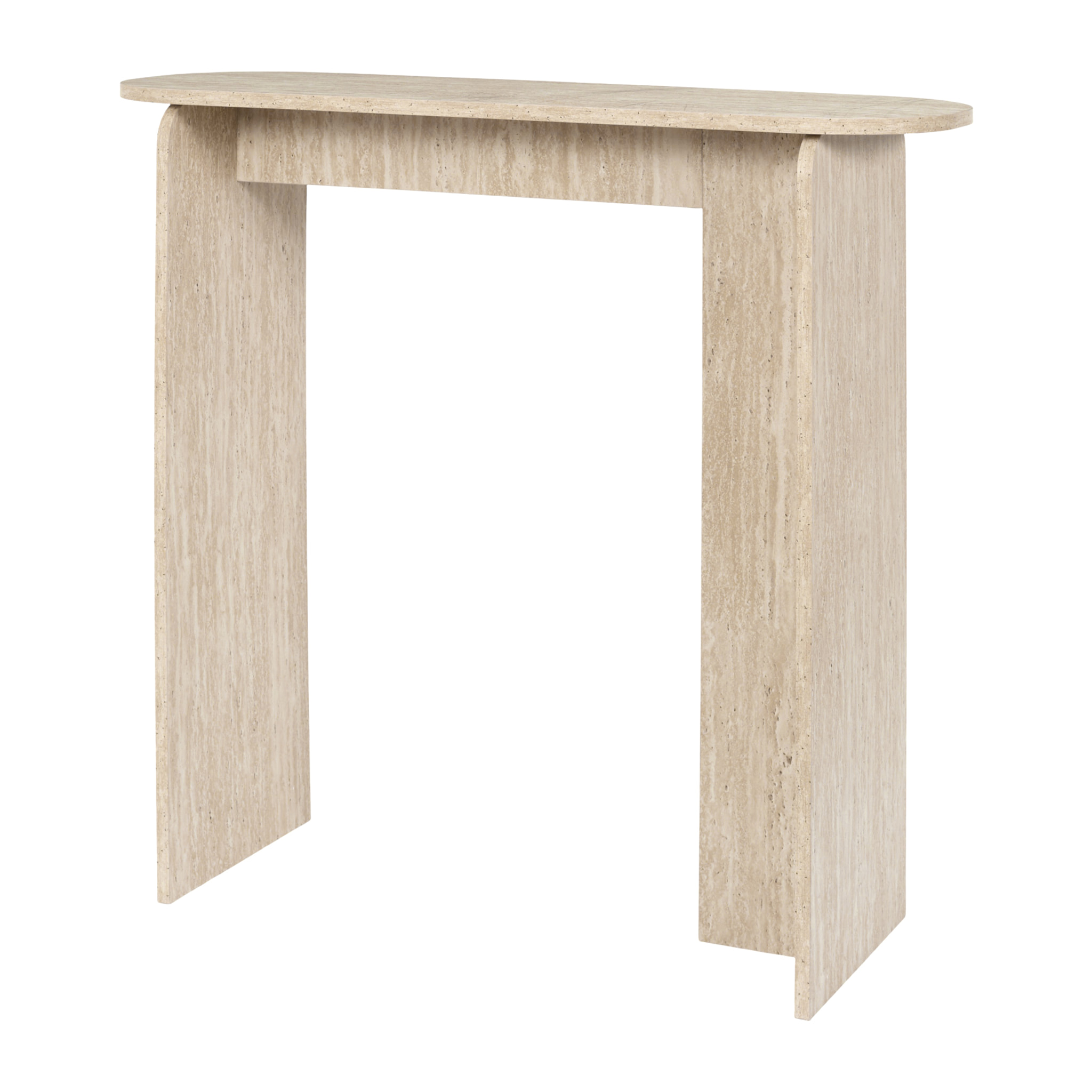 Console Pietra Effet Pierre Travertin