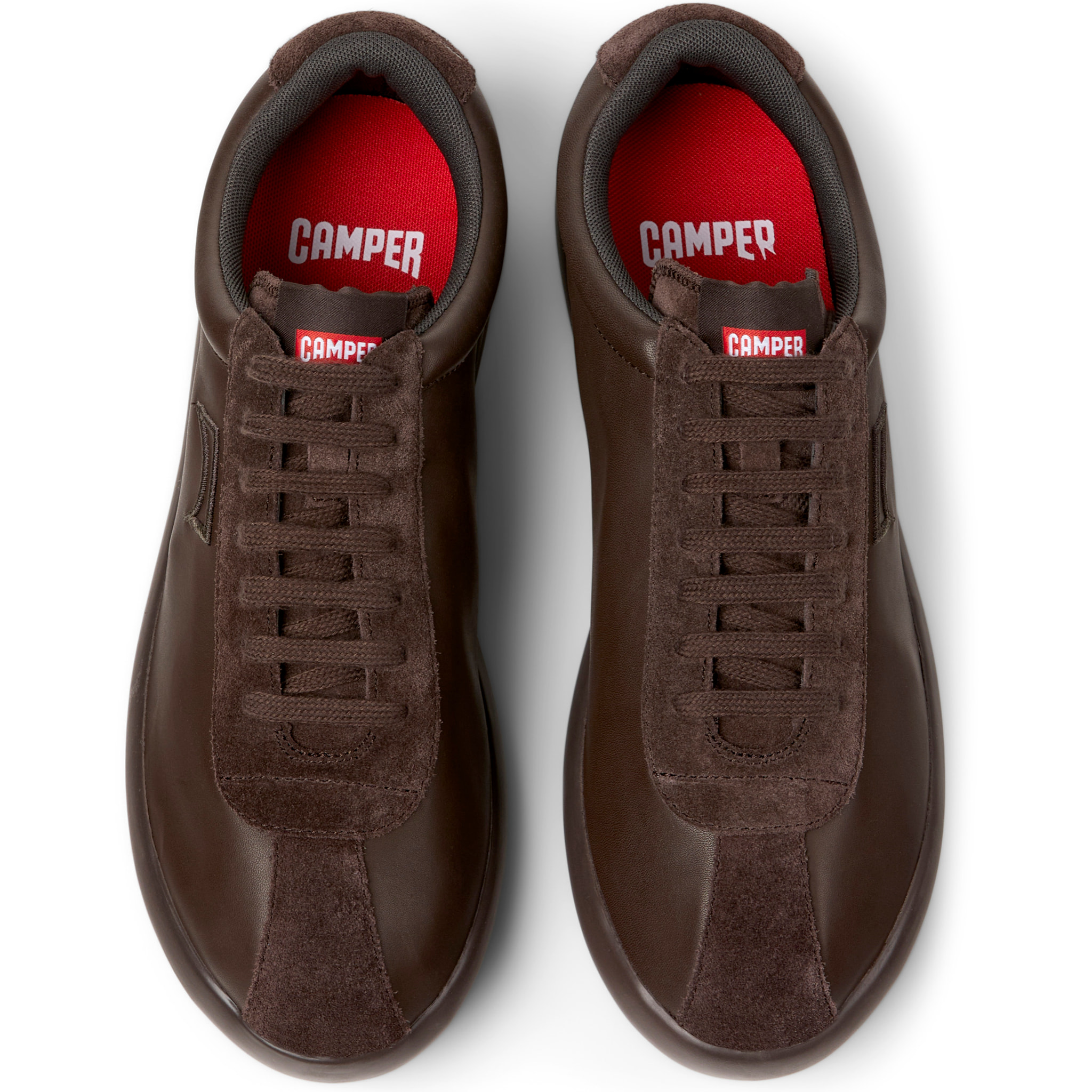 Zapatillas - CAMPER Pelotas XLF - Marron - Cuero liso