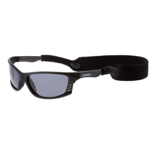 Gafas de deportes acuáticos OCEAN CYPRUS - Negro mate / Ahumada