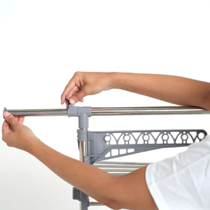 Séchoir à linge avec accessoires EXTRA 22M 3 niveaux