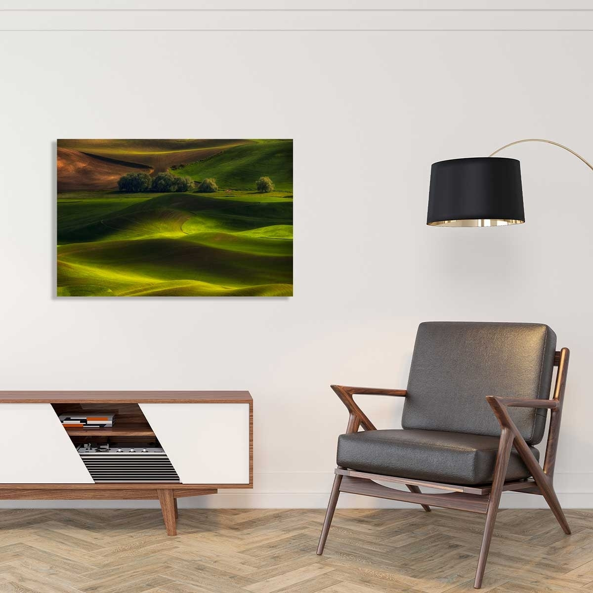 Tableau Colline UsA Toile imprimée