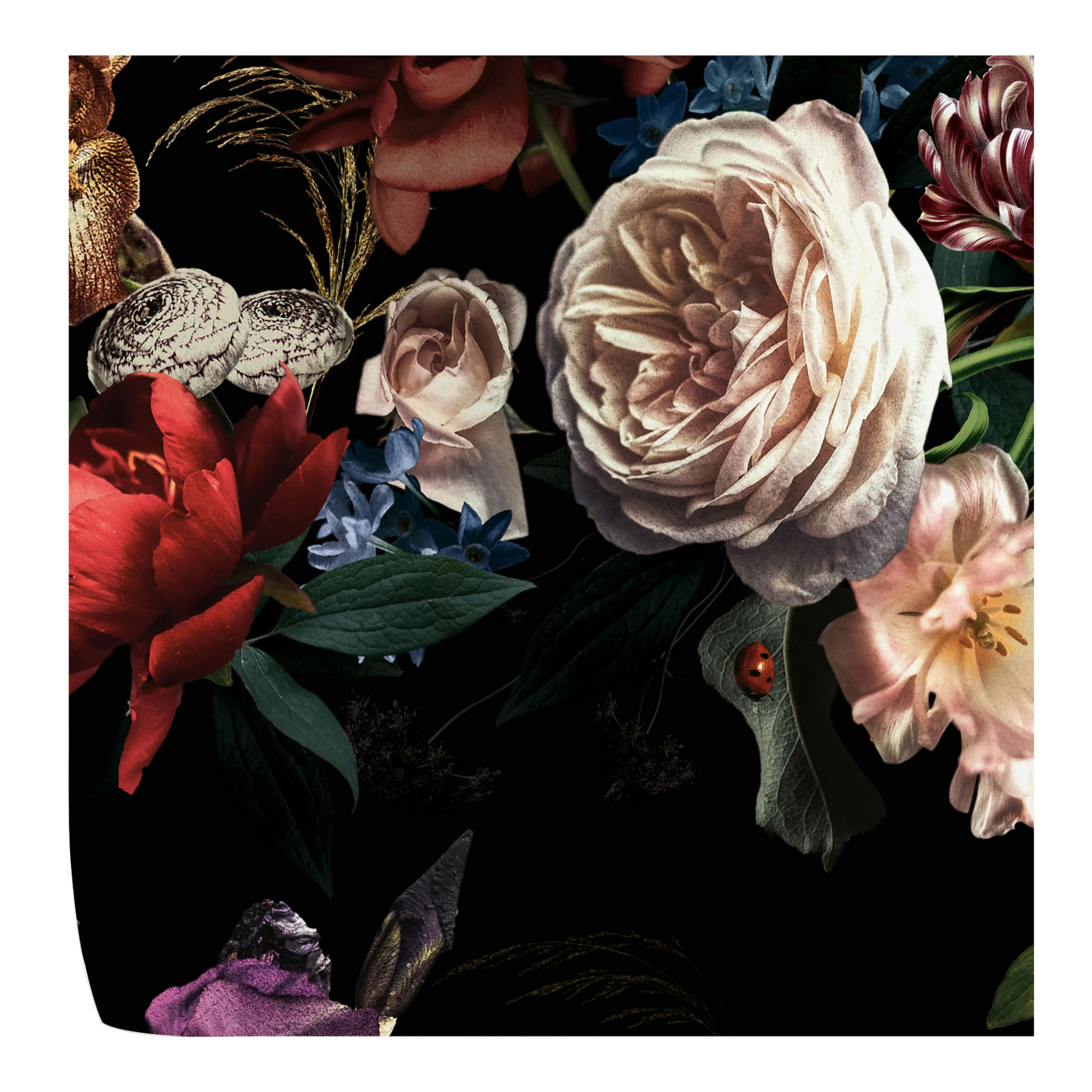 Carta da Parati Floreale Fiammingo Rinascimento