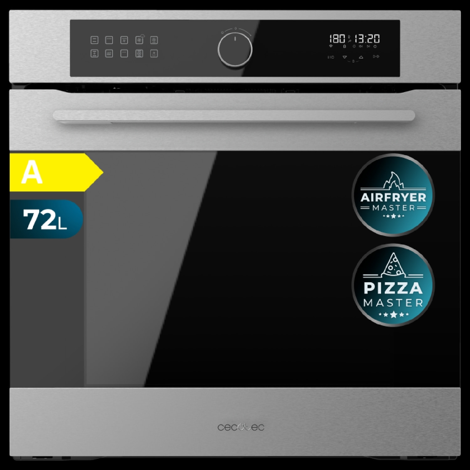 Horno Integrable Multifunción 60cm Bolero Hexa AF316000 Inox A. 3400W, 72L Capac