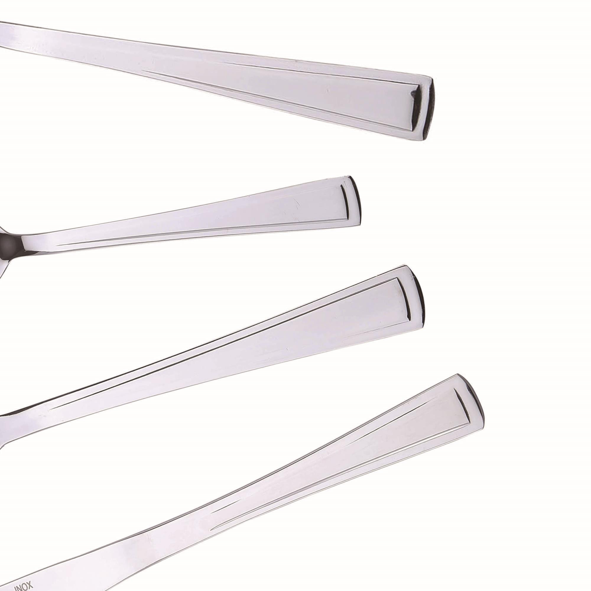 Cubertería de 24 piezas TORINO en acero inoxidable Bergner