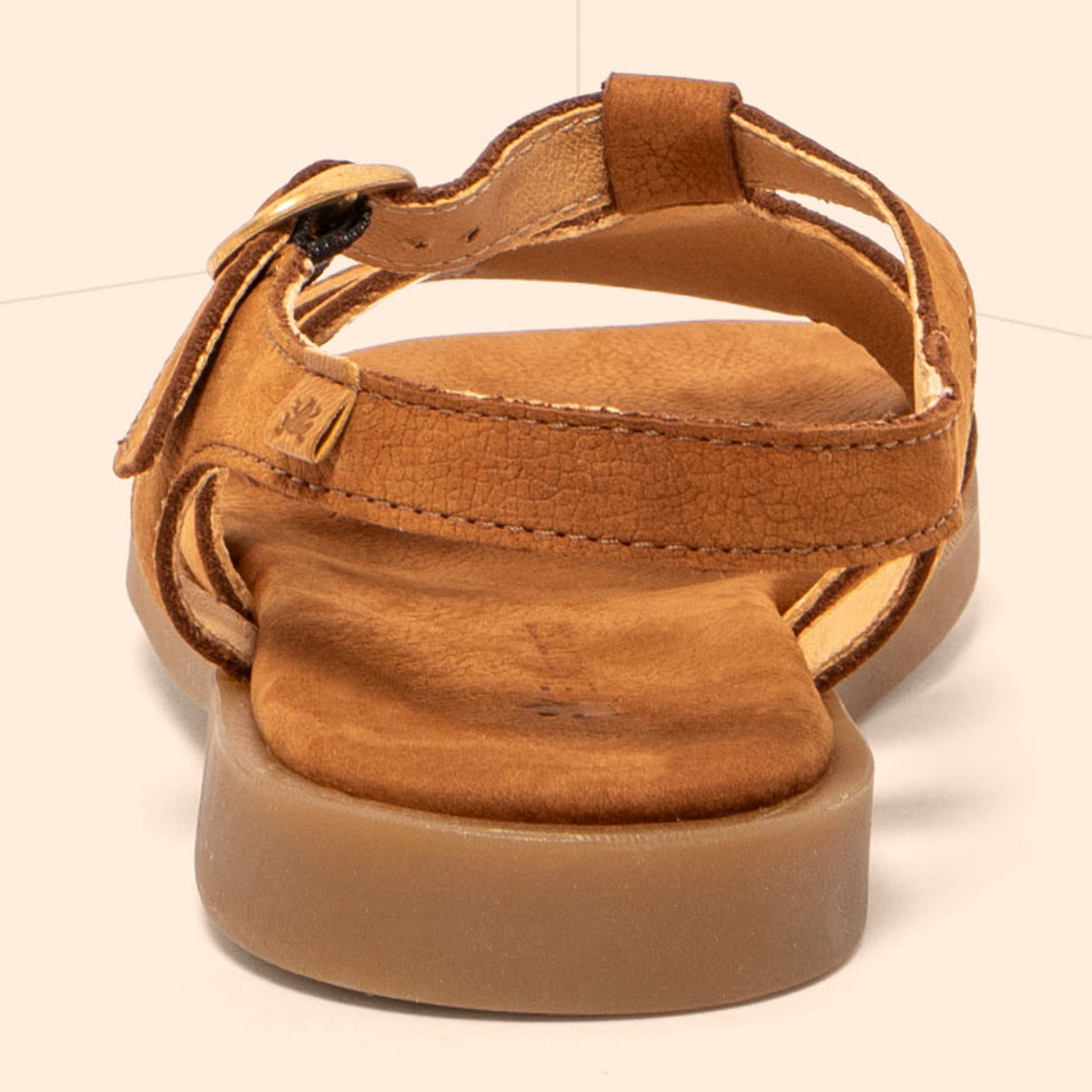 Sandalias N5879 NOBUCK CUERO/ ARENISCA color Cuero