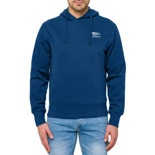 Felpa OCEANIK con cappuccio in cotone Blu chiaro