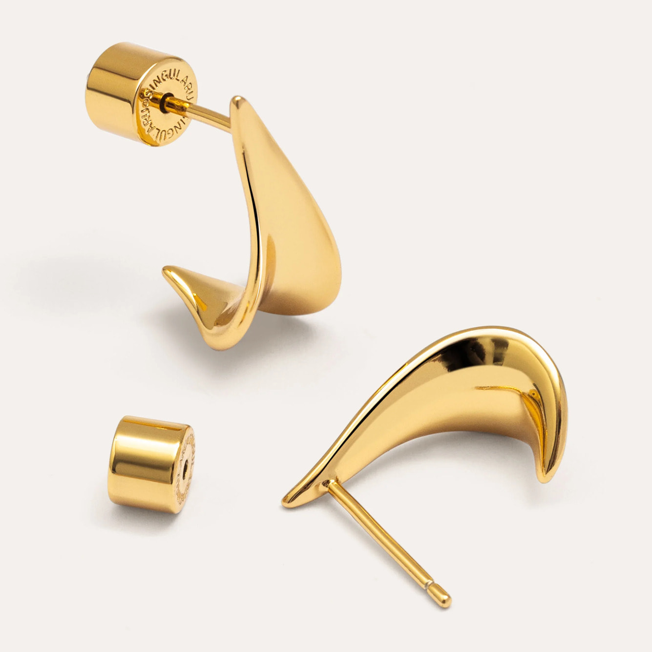 Pendientes Elisa Baño Oro