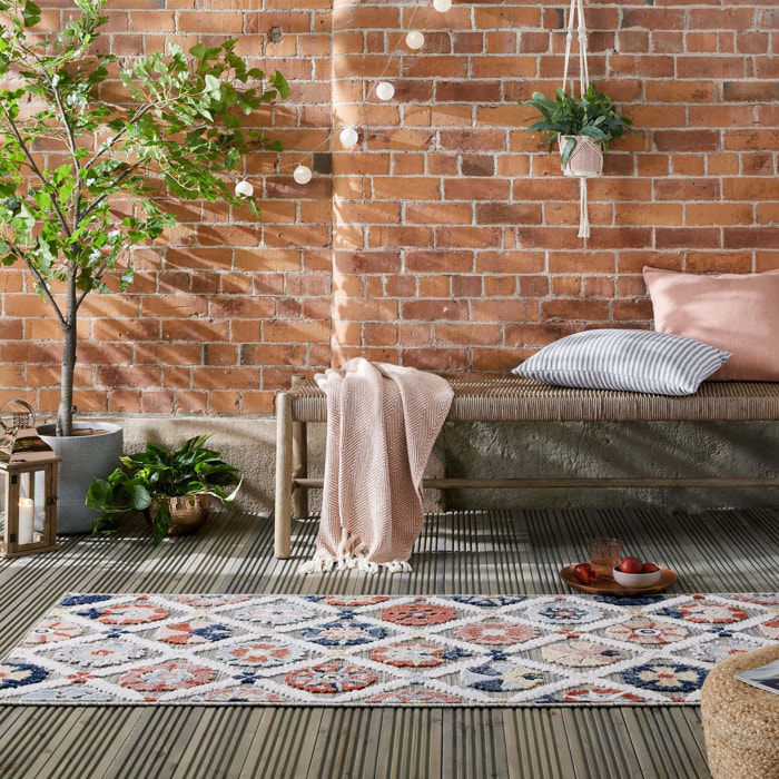 Tapis extérieur de couloir FLORA
