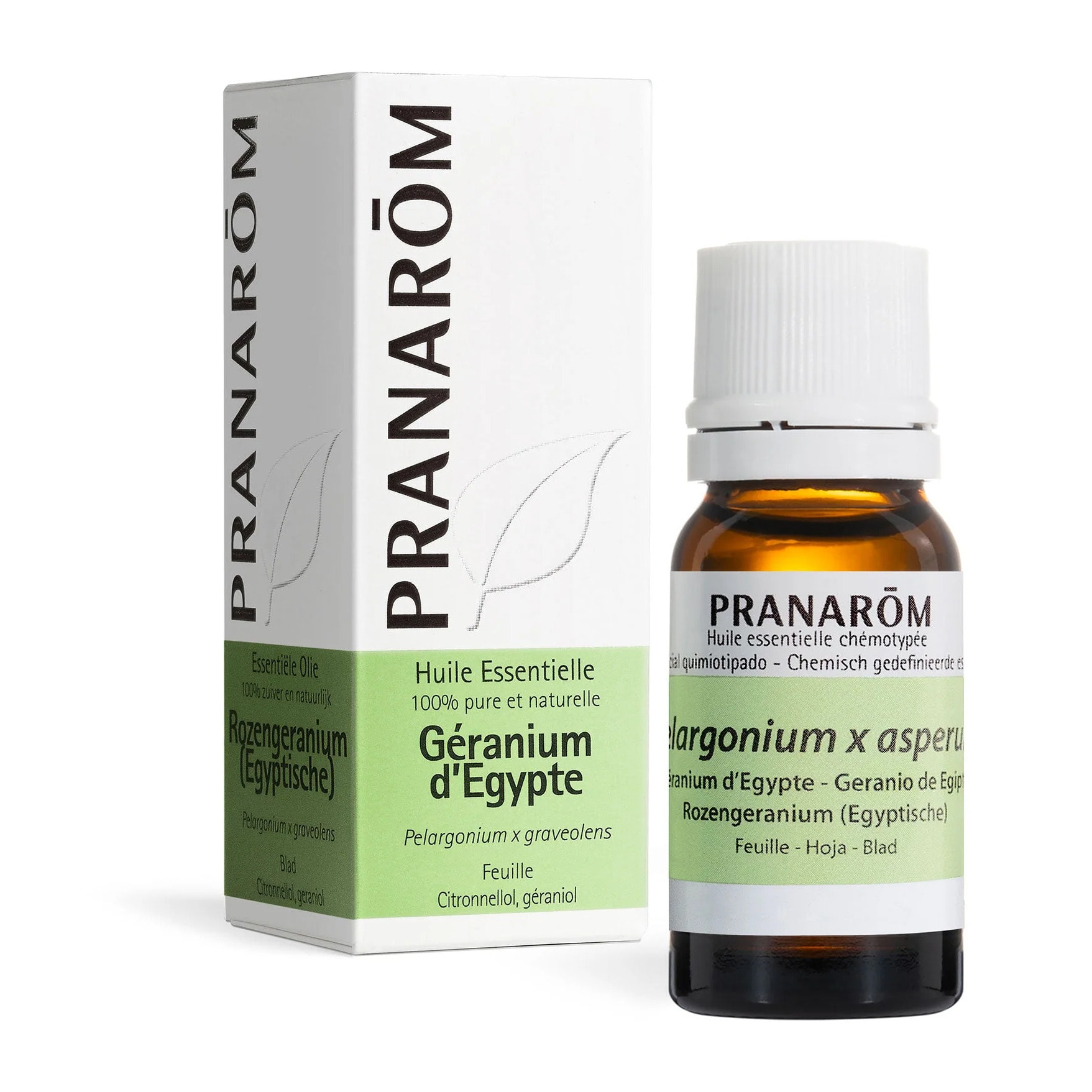 Pranarom - Huile Essentielle de Géranium d'Egypte - 10 ml