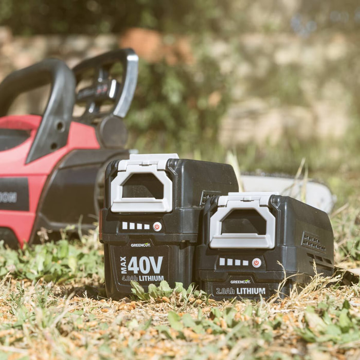 Bateria de litio de 2.0Ah para herramientas jardineria Greencut BT402L