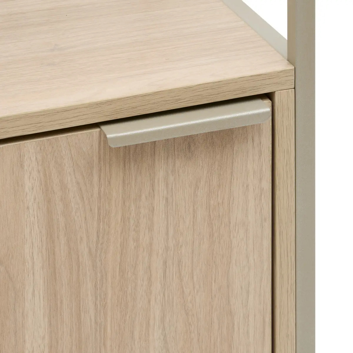 Étagère Duna rectangulaire 35x35cm 1 porte beige