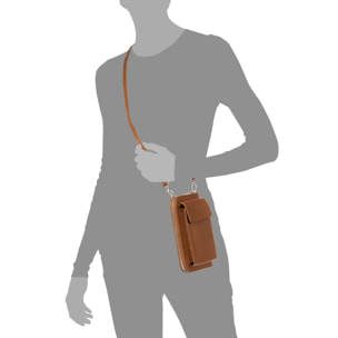 Carmina Portafoglio Donna Donna. Pelle autentica Dollaro.