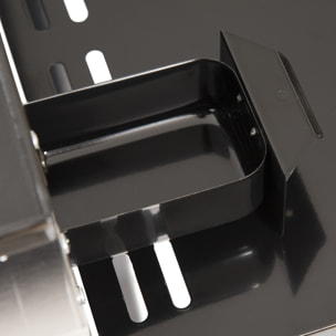 Plancha au gaz MÉRIDA 4 brûleurs + chariot