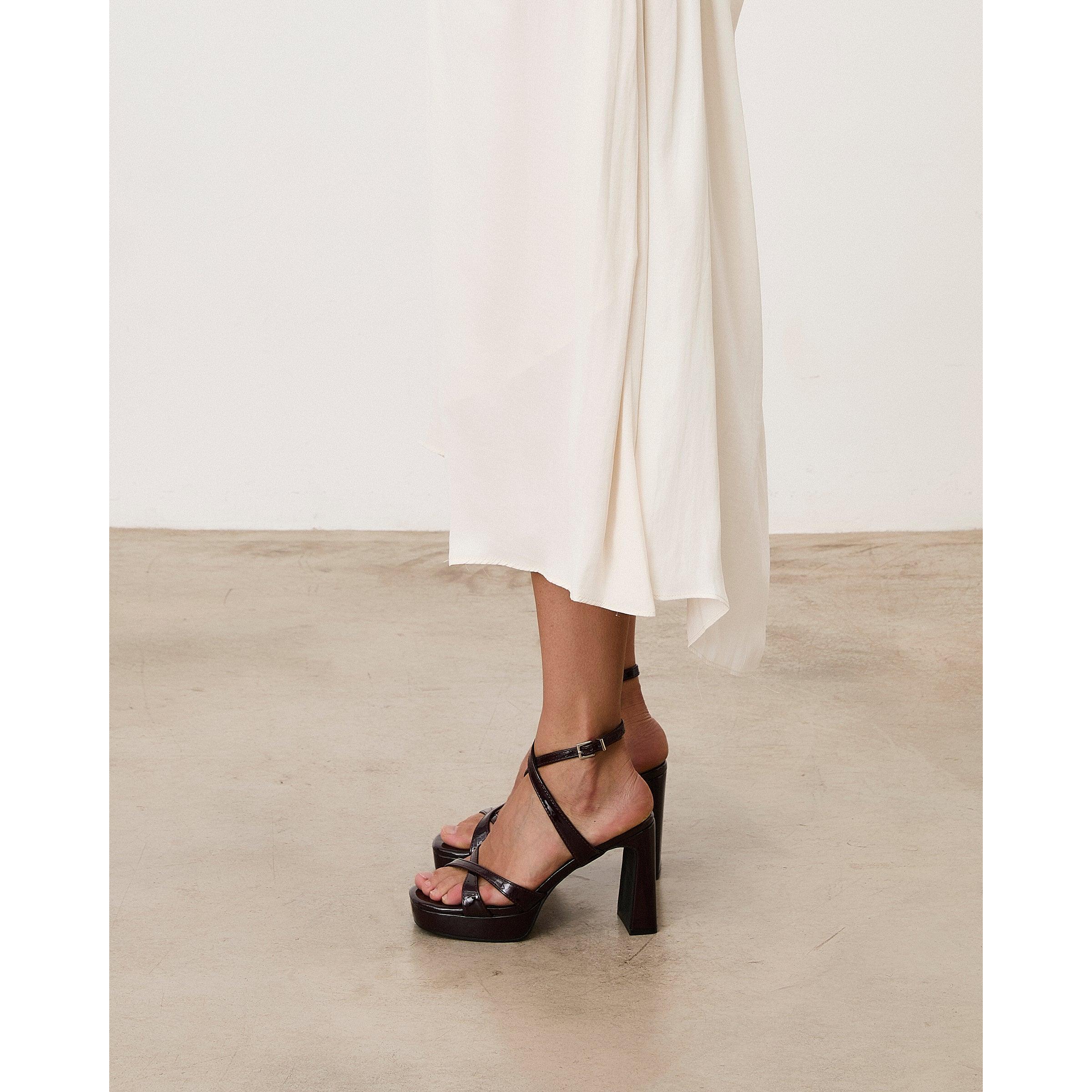 Sandalias de tacón GERY 10 cm