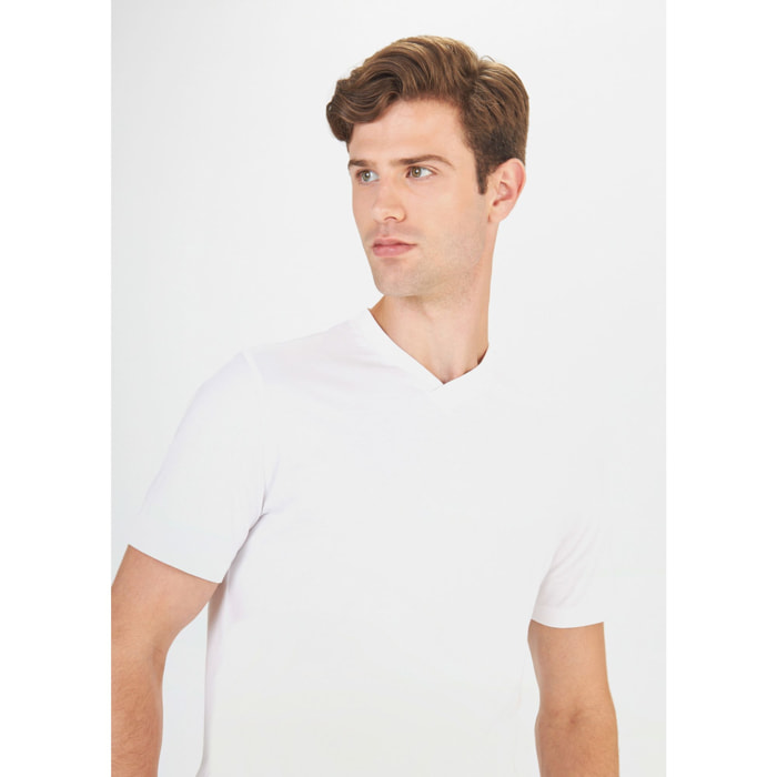 CONBIPEL T-SHIRT BIANCO