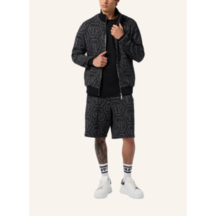 PHILIPP PLEIN Jacquard Tracksuit Jacket Monogram