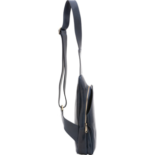 Marsupio da uomo in vera pelle - Modello Rhys Elite - 33.0 x 17.0 x 7.0 cm
