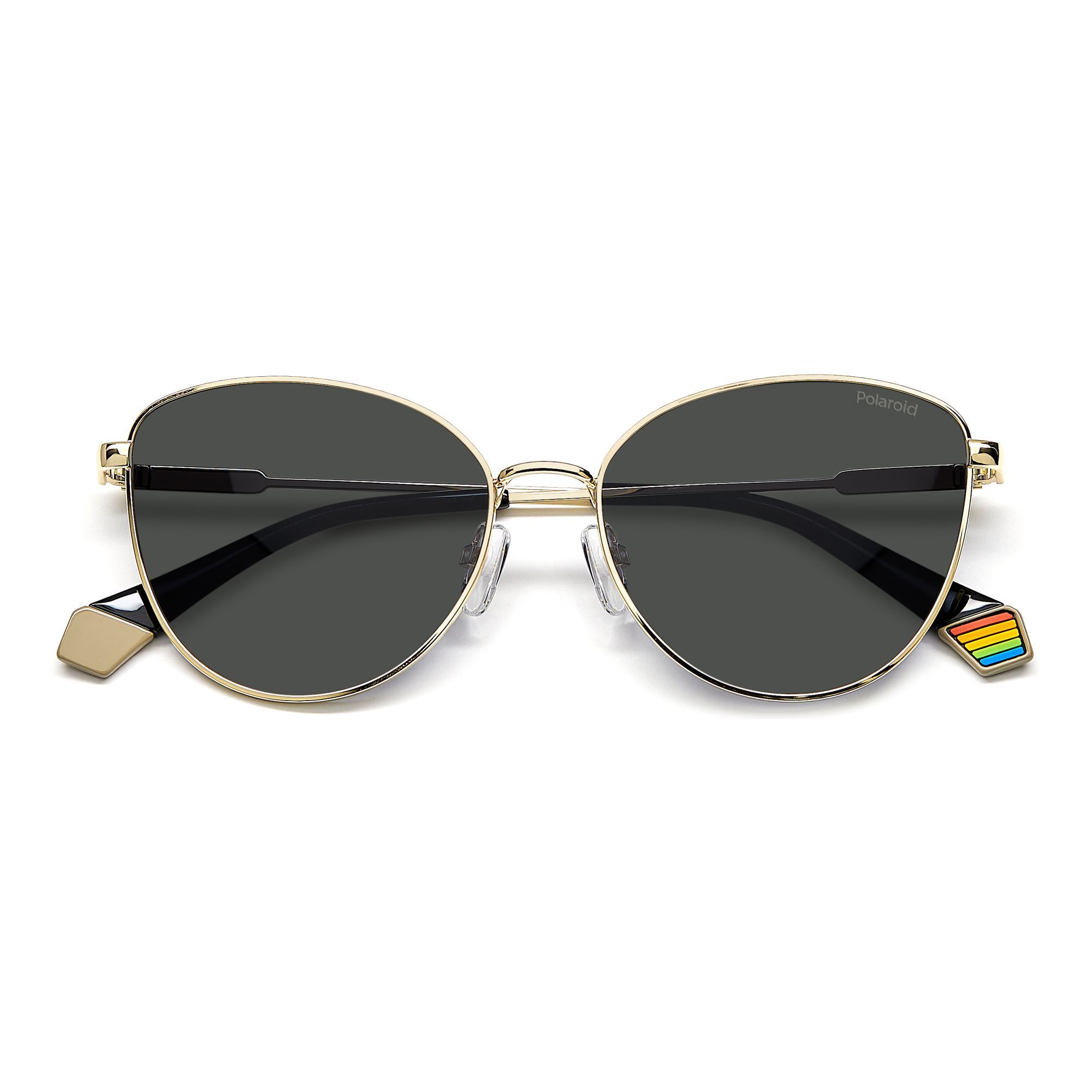 Polaroid - lunettes de soleil - doré - Couleur des verres : gris - UV : cat. 4
