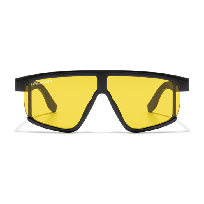 Gafas de Sol Alpha Shiny Black / Yellow D.Franklin