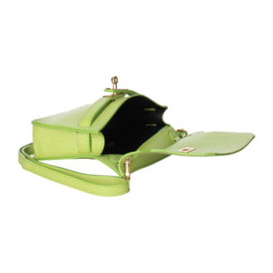 Borsa a tracolla da donna - Modello Katie - 100% vera pelle - 23.0 x 17.0 x 5.0 cm