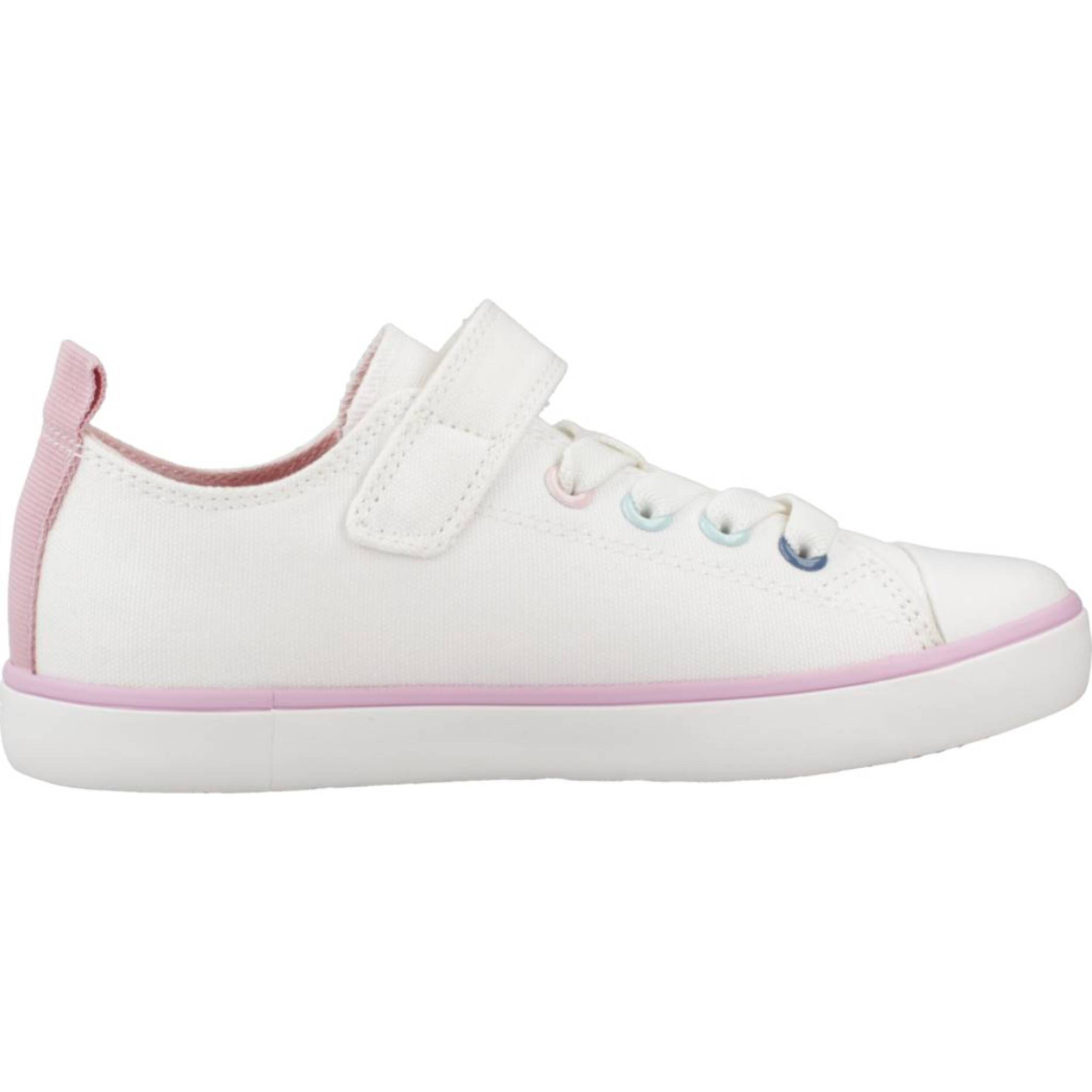 Zapatillas Niña de la marca GEOX  modelo J GISLI G. A BLANCO