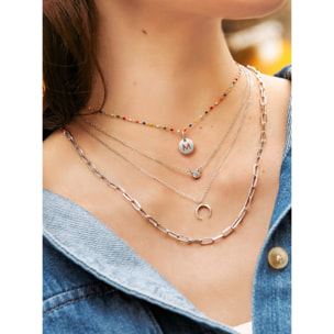 Collana Pack 2 Spark Necklaces + Mini Moonset in Argento