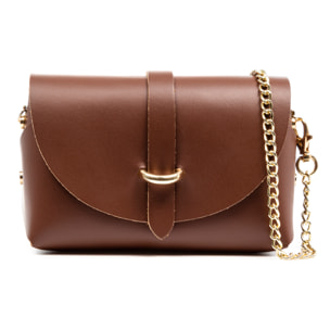 Aurora Borsa a spalla Donna. Vera pelle Ruga