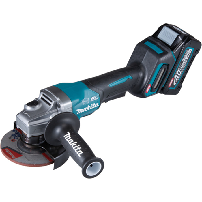 Amoladora Ø 125 mm 40 V max Li-Ion XGT 4 Ah MAKITA - GA013GM201