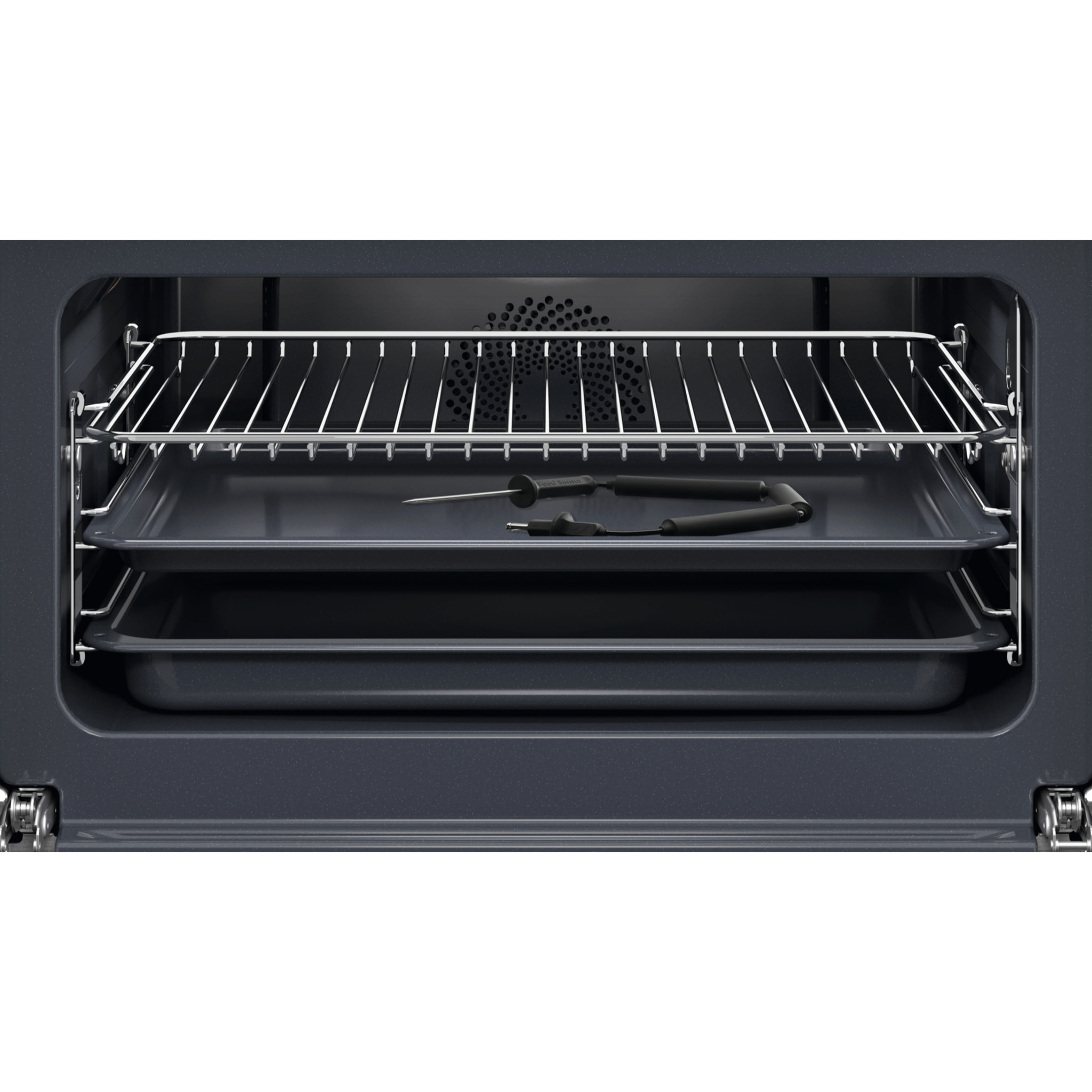 AEG Horno compacto 8000 MealAssist con Display CookSmart Touch 4,3 '', con WiFi TK8NK721B