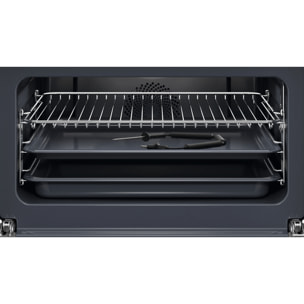 AEG Horno compacto 8000 MealAssist con Display CookSmart Touch 4,3 '', con WiFi TK8NK721B