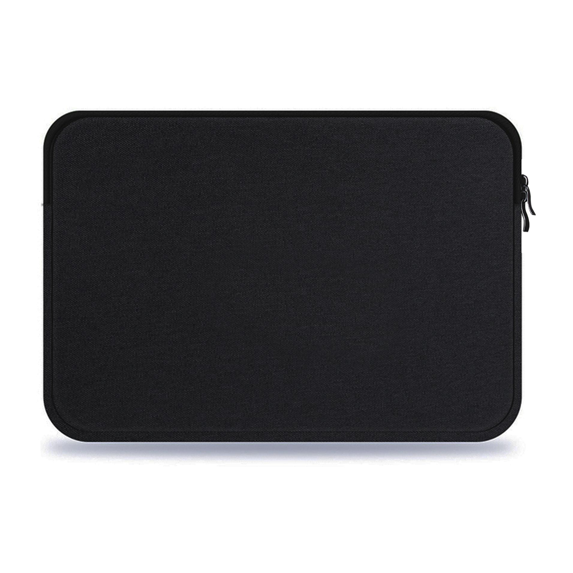 Custodia universale in neoprene per tablet da 12 pollici. Finitura Velvet con trattamento idrorepellente idrorepellente. Chiusura con cerniera.