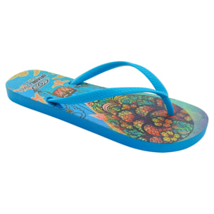 Chanclas de playa ,Printed Mandala