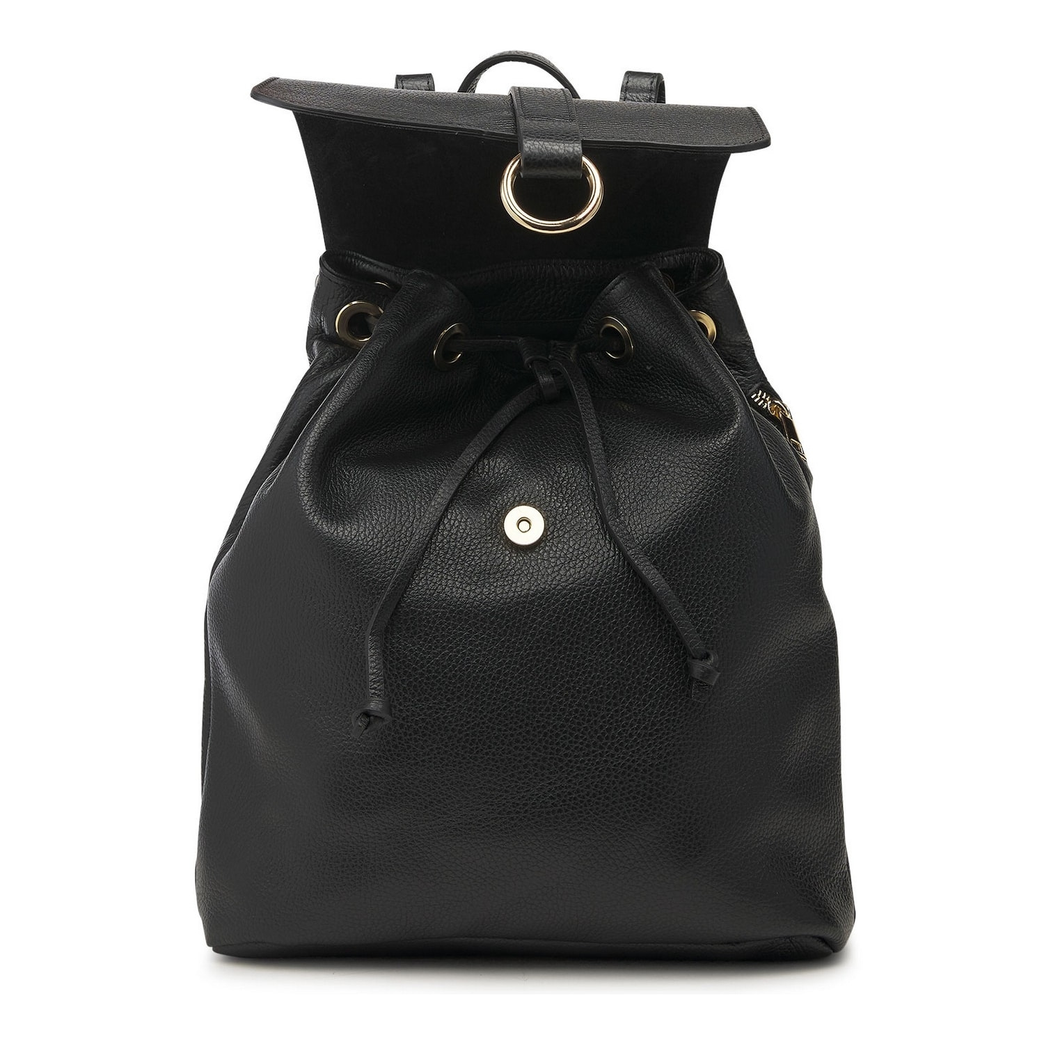 Borse Donna colore Nero-in pelle Made in Italy 33x36x11cm