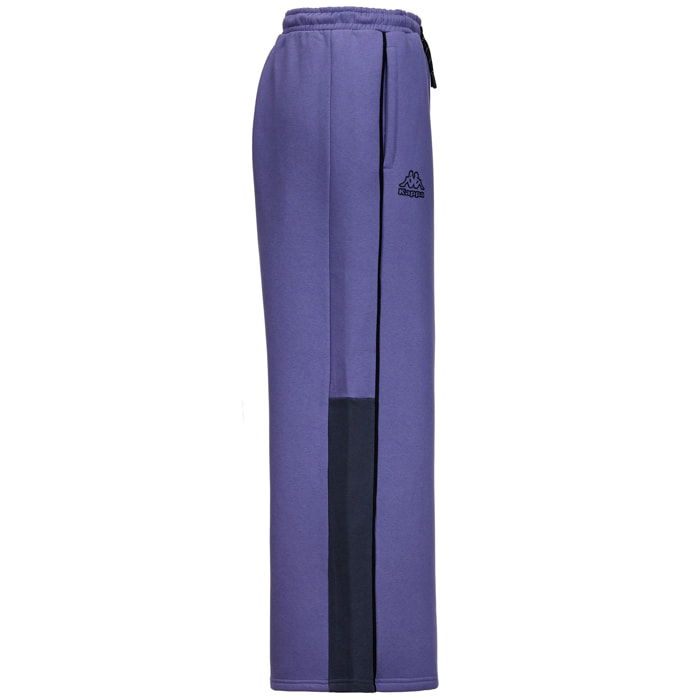 Kappa - Pantalones Mujer Violeta - Logo Gare