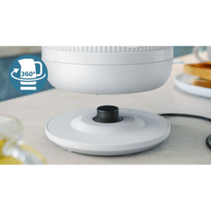 Bouilloire PHILIPS HD9411/00 Bouilloire électrique blanche Série 3000 1.7L, 2200W