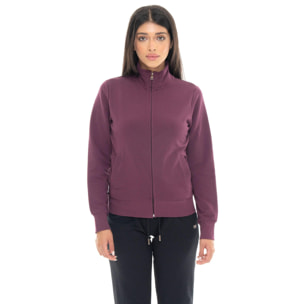 Felpa invernale da donna collo alto e zip Leone 1947 Never Without