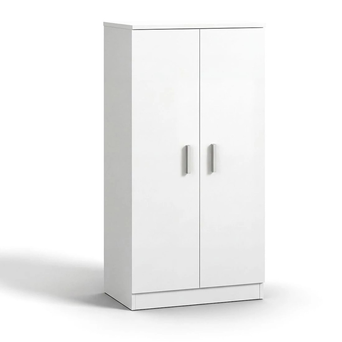 Zapatero de 2 puertas en blanco mate 55x108 cm Liam Blanco Artik (Blanco Mate)