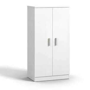 Zapatero de 2 puertas en blanco mate 55x108 cm Liam Blanco Artik (Blanco Mate)