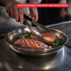 Poêle TEFAL 28cm inox Bocuse Edition