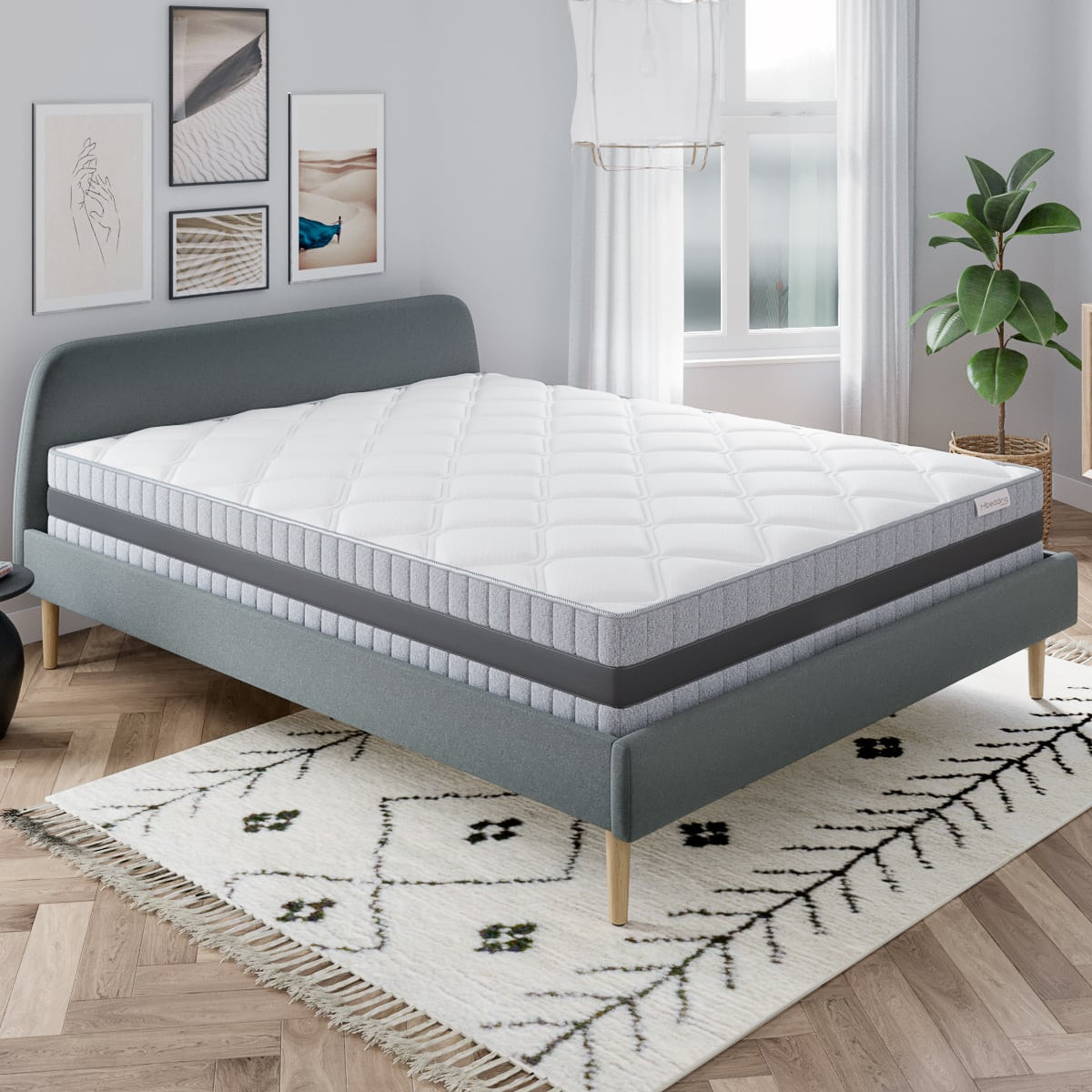 Matelas mémoire De Forme - Mousse Ergo 25cm - MEMO LUXE
