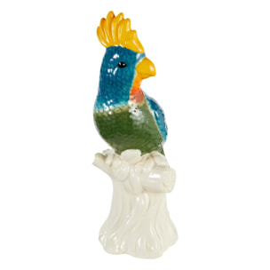Statuette oiseau "Yuca" H25cm