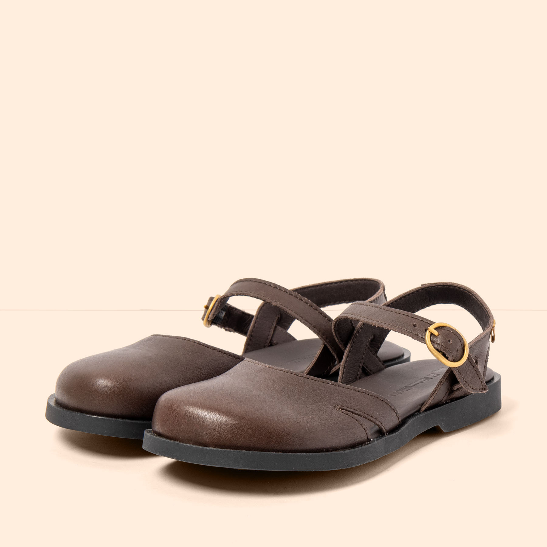 Sandalias N5874 SOFT NAPPA TESTA/ ARENISCA color Testa
