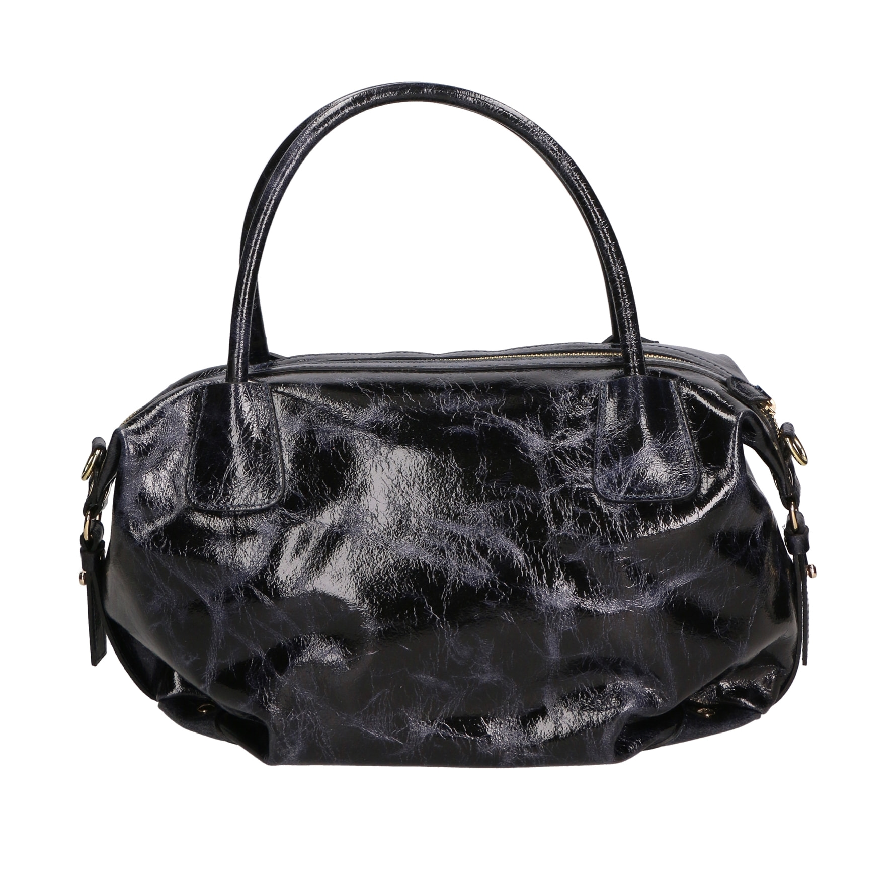 Borsa a spalla da Donna Wilma in Vera Pelle Made in Italy 34x23x13 cm