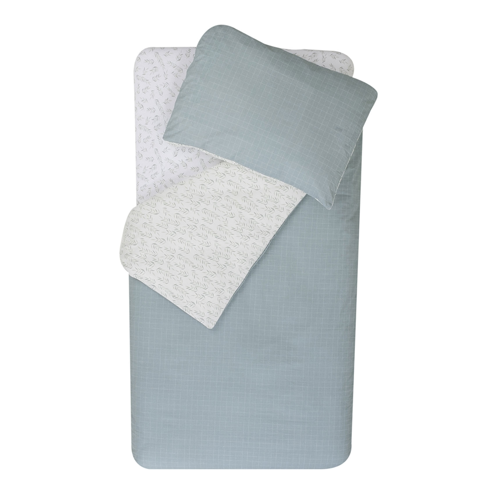 Parure de couette esprit nature - Blanc