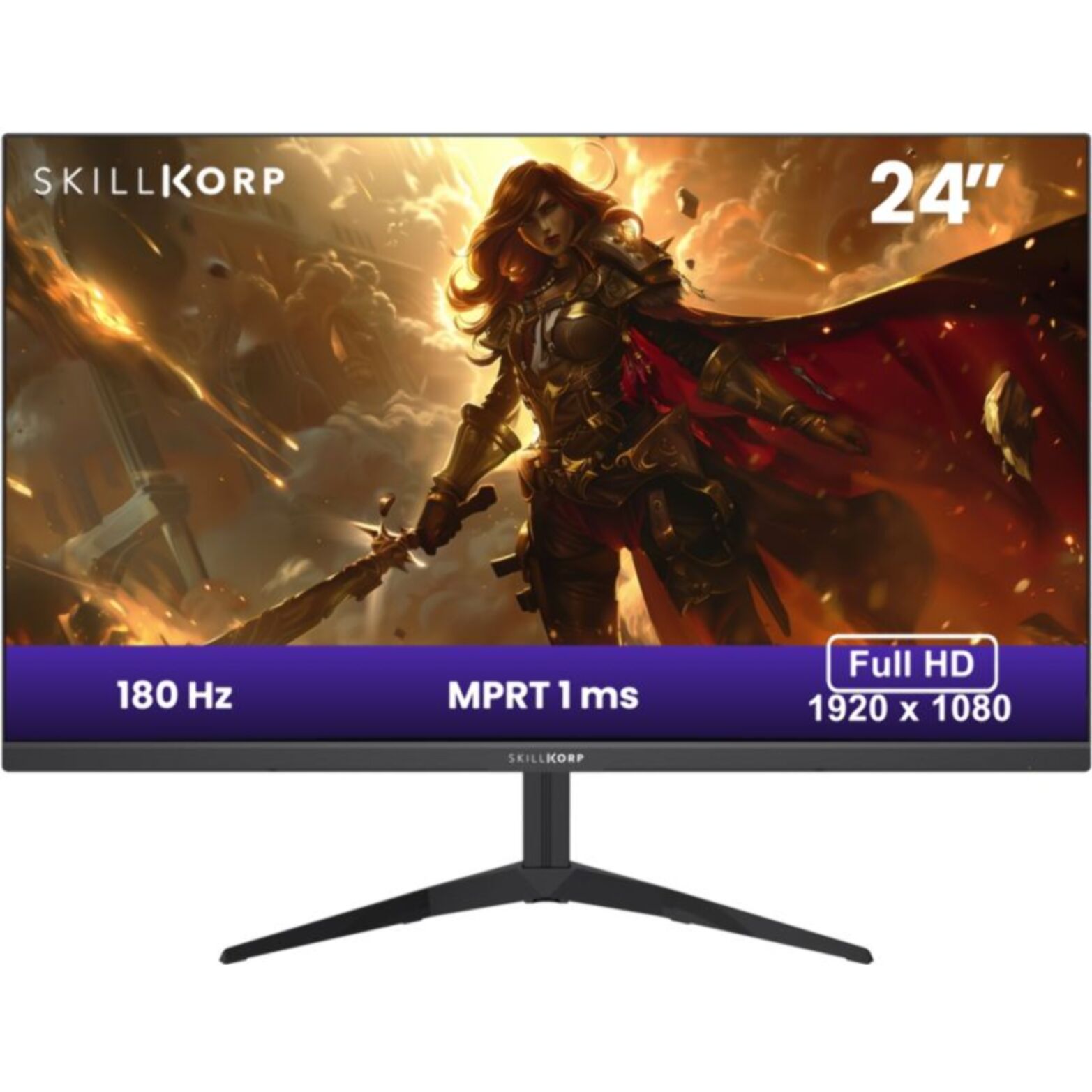 Ecran PC Gamer SKILLKORP SKP M24 Plat 24'' IPS