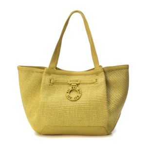 Bolso hombro amarillo