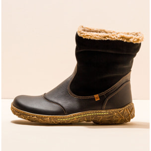Botines N758 SOFT GRAIN-LUX SUEDE BLACK / NIDO color Black